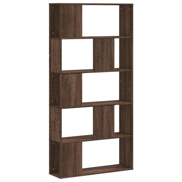 Bücherregal Eichen-Optik 5 Böden