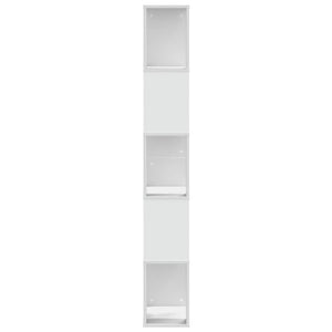 Weißes Bücherregal mit 5 Böden