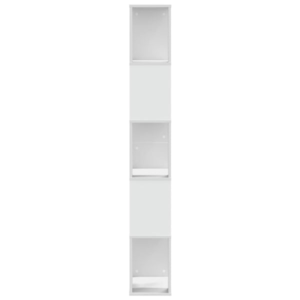 Weißes Bücherregal mit 5 Böden