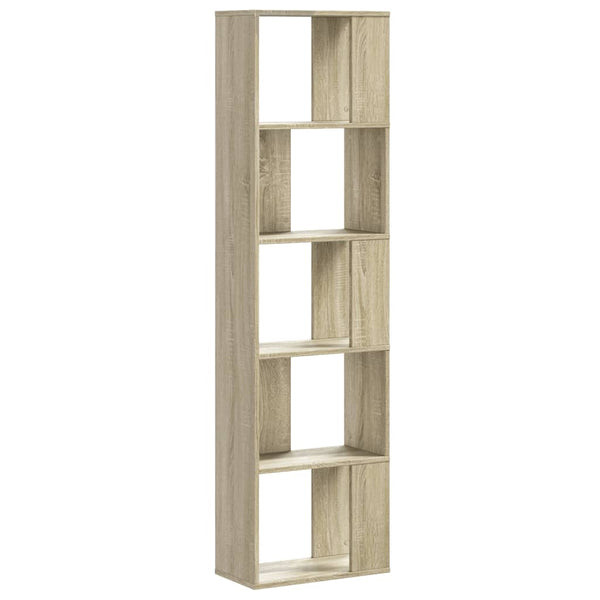 Bücherregal Sonoma Eiche 5 Böden