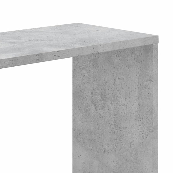 Bücherregal Betongrau 5 Böden