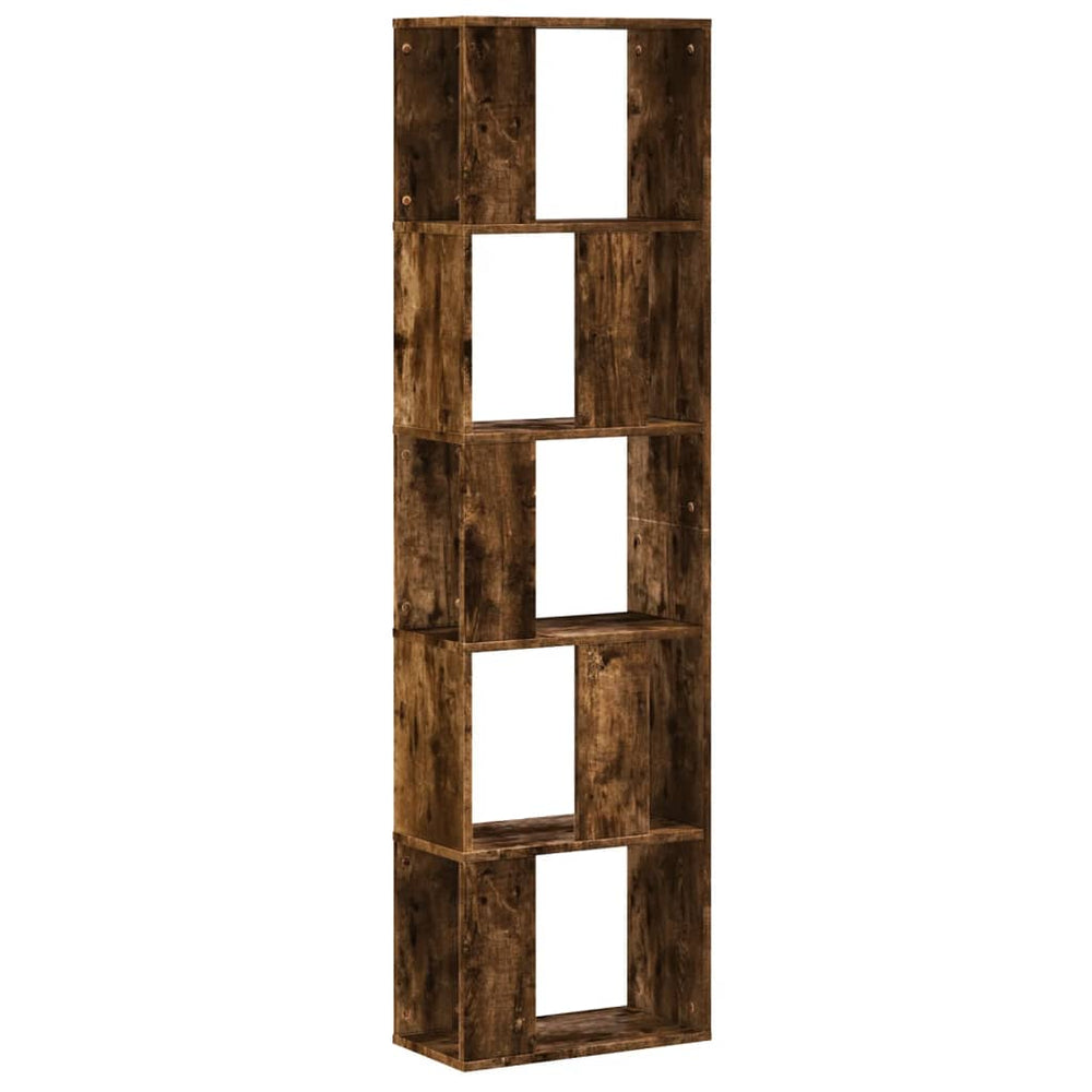 Bücherregal Räuchereiche 5 Böden 162,5 cm