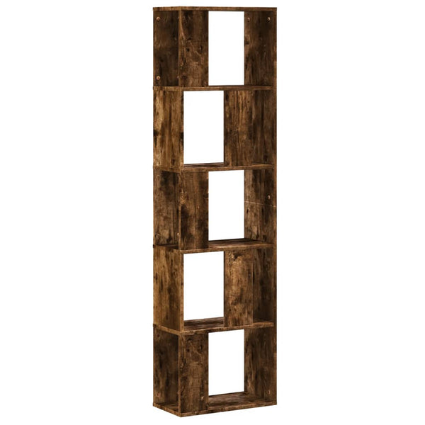 Bücherregal Räuchereiche 5 Böden 162,5 cm