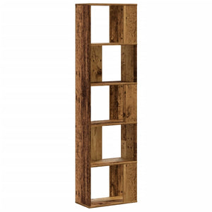 Bücherregal Altholz 5 Böden 162,5 cm hoch