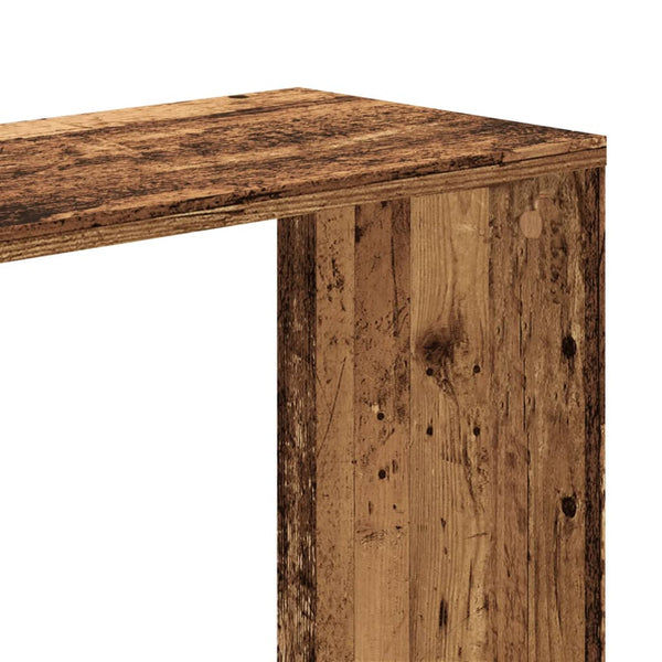 Bücherregal Altholz 5 Böden 162,5 cm hoch