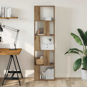 Bücherregal Artisan-Eiche, 5 Böden