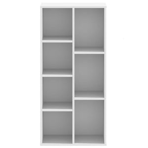 Weißes Bücherregal 50x25x105 cm
