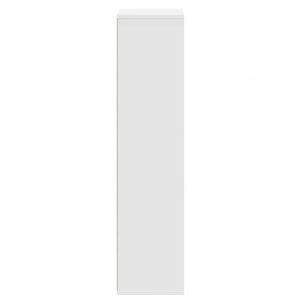 Weißes Bücherregal 50x25x105 cm