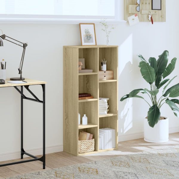Bücherregal Sonoma Eiche 50x25x105 cm