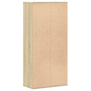 Bücherregal Sonoma Eiche 50x25x105 cm