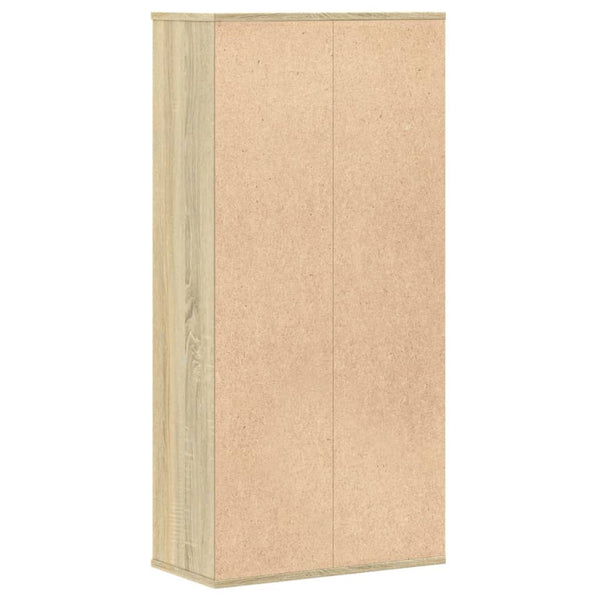 Bücherregal Sonoma Eiche 50x25x105 cm