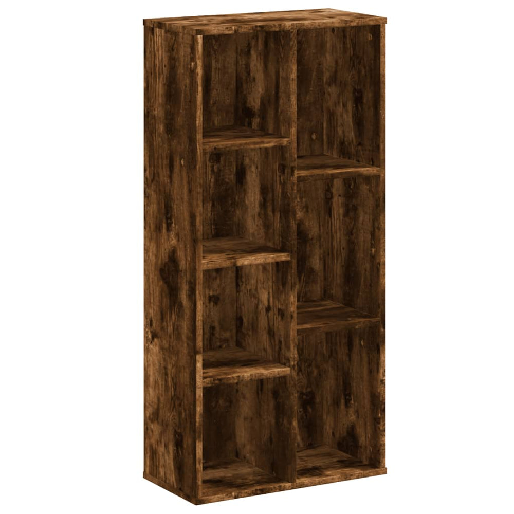 Bücherregal Räuchereiche 50x25x105 cm