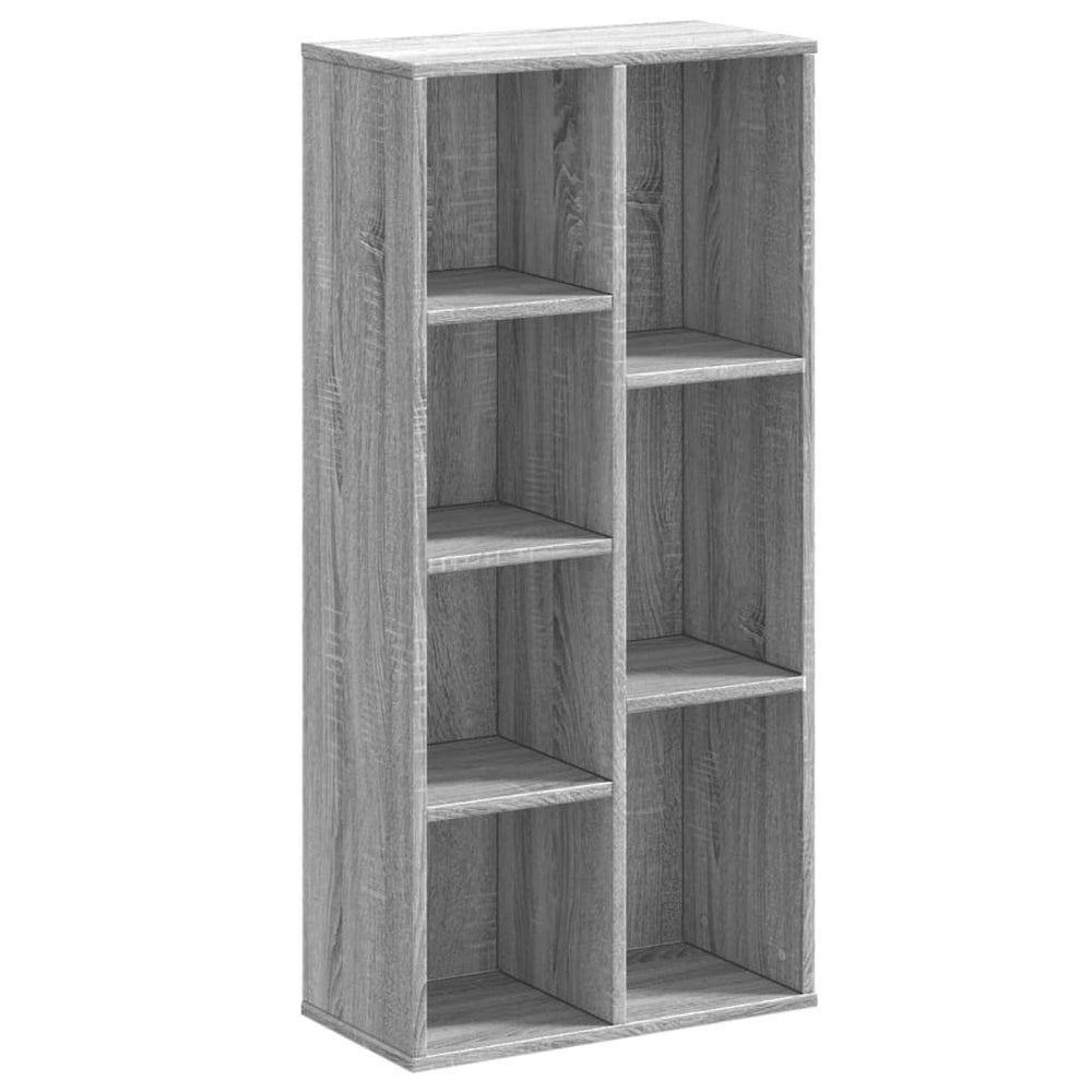 Bücherregal Grau Sonoma 50x25x105 cm