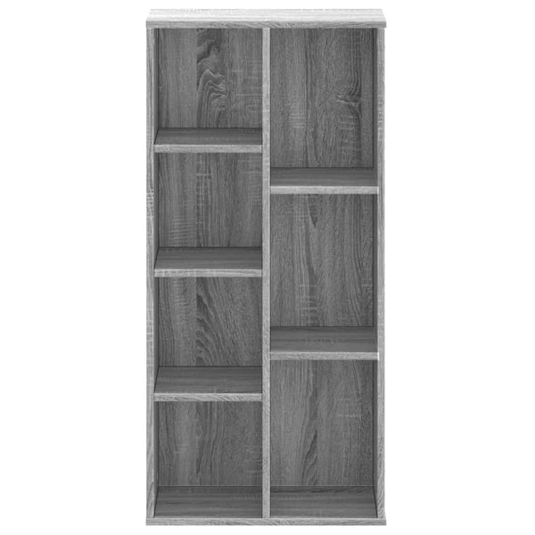 Bücherregal Grau Sonoma 50x25x105 cm