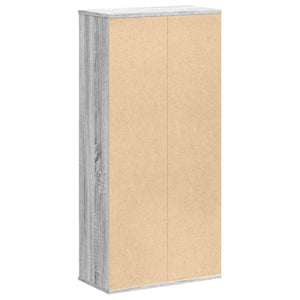 Bücherregal Grau Sonoma 50x25x105 cm