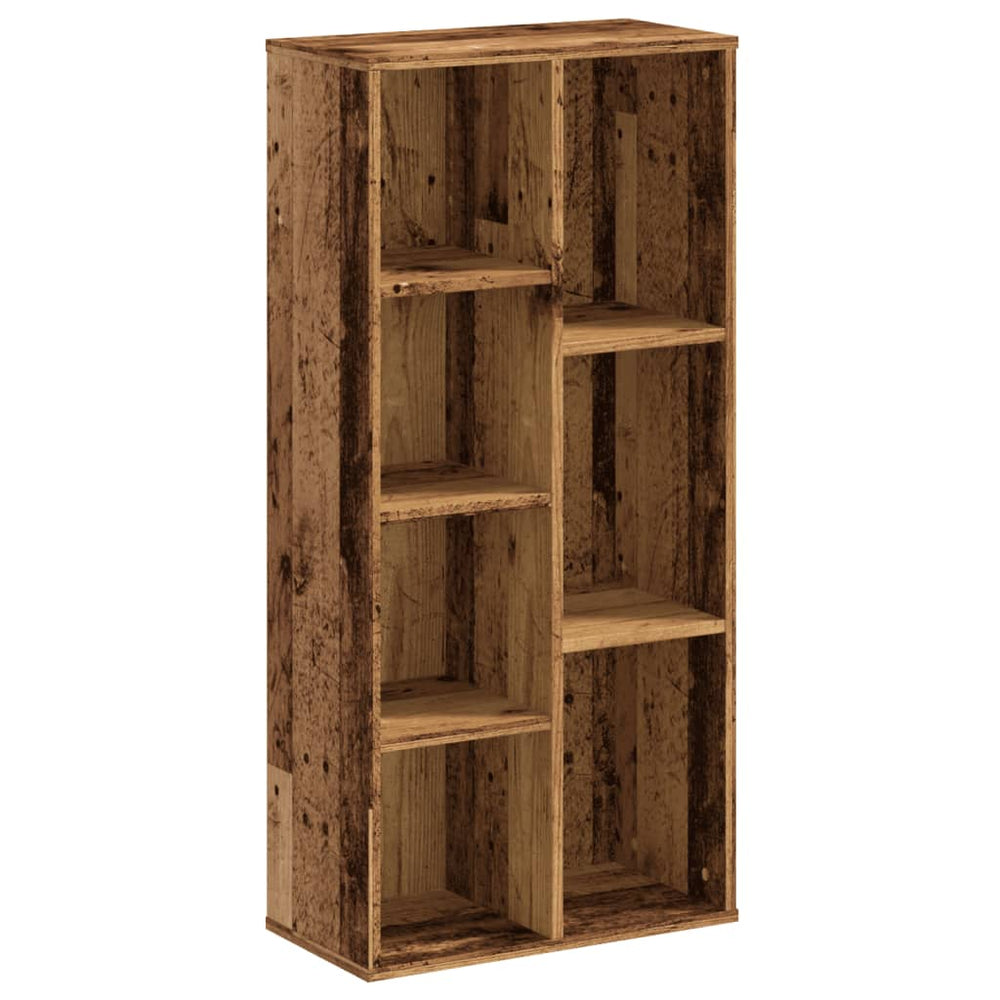 Bücherregal Altholz-Optik 105 cm