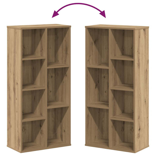 Bücherregal Artisan Eiche 50x25x105 cm