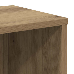 Bücherregal Artisan Eiche 50x25x105 cm