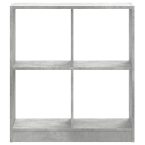 Betongraues Bücherregal, 68,5 cm