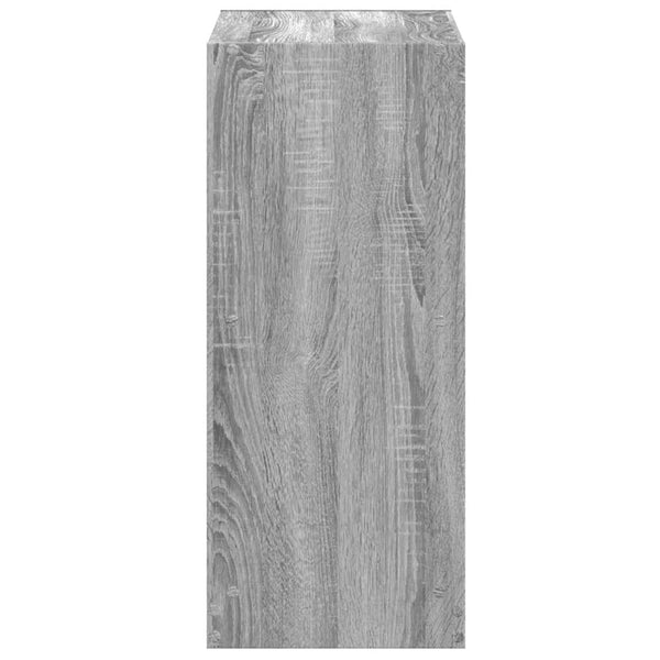 Bücherregal Grau Sonoma 68,5 cm