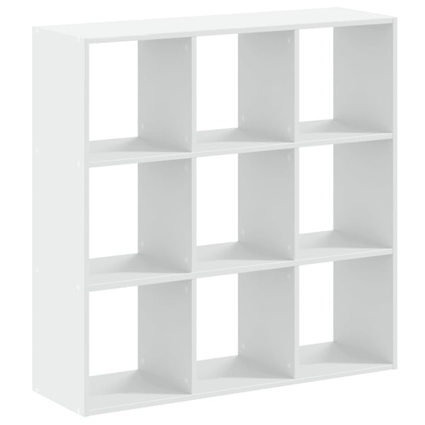 Weißes Bücherregal 102x102 cm