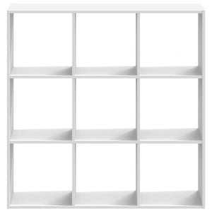 Weißes Bücherregal 102x102 cm