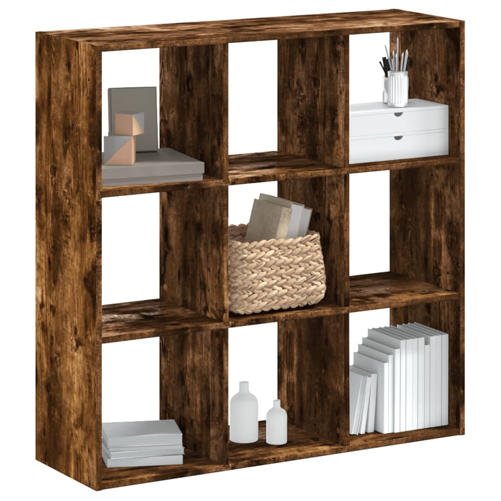 Bücherregal Räuchereiche 102x102 cm