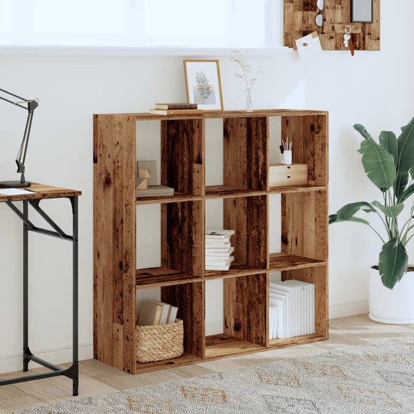 Bücherregal Altholz-Optik, 102 cm