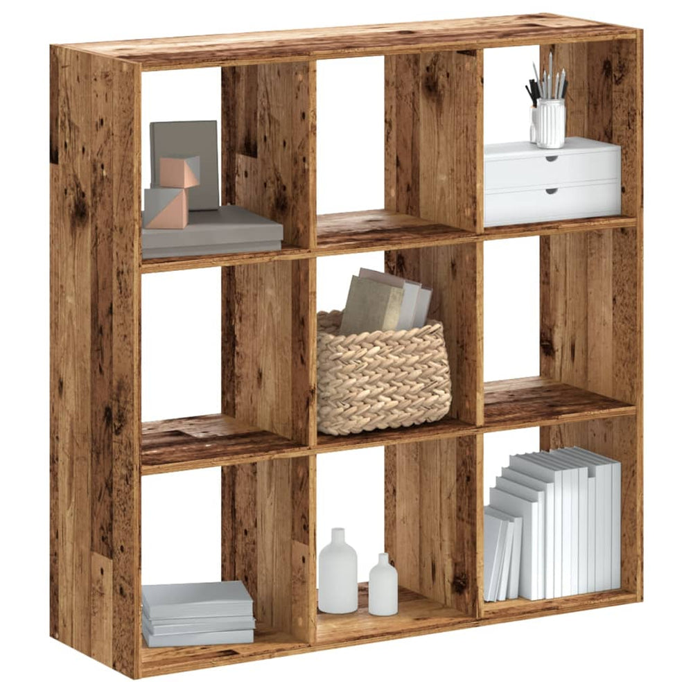 Bücherregal Altholz-Optik, 102 cm