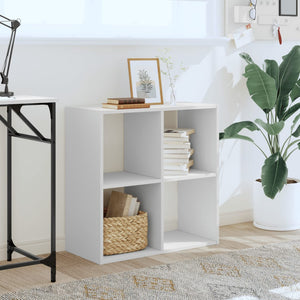 Weißes Bücherregal 68,5 cm