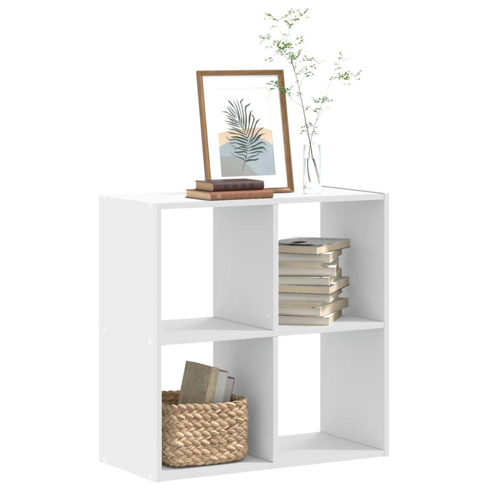 Weißes Bücherregal 68,5 cm