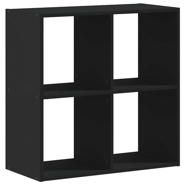 Schwarzes Bücherregal 68,5 cm