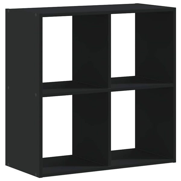 Schwarzes Bücherregal 68,5 cm