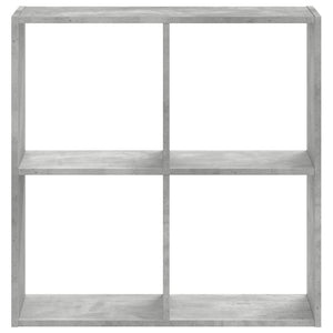 Betongraues Bücherregal 68,5 cm
