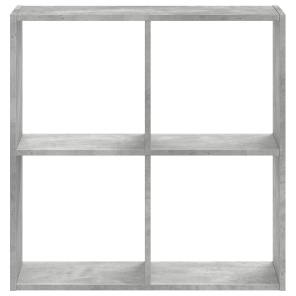 Betongraues Bücherregal 68,5 cm