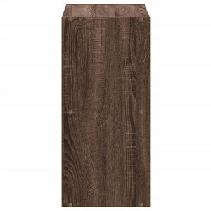Bücherregal Braun Eichen-Optik 68,5x32x68,5 cm Holzwerkstoff