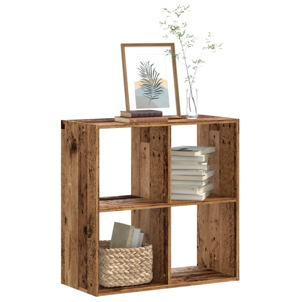 Bücherregal Altholz-Optik, 68,5 cm