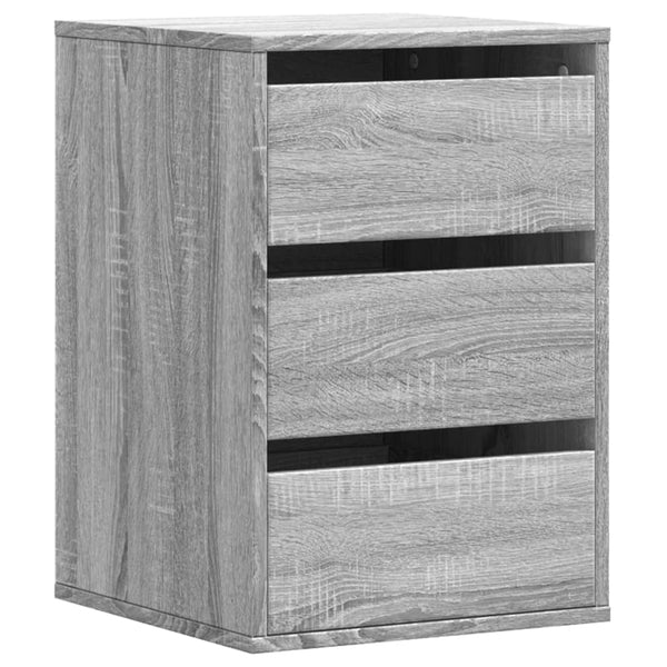 Kommode Grau Sonoma 40x41x58 cm