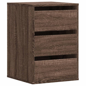 Kommode Braun Eichenoptik 40x41x58 cm