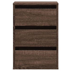 Kommode Braun Eichenoptik 40x41x58 cm
