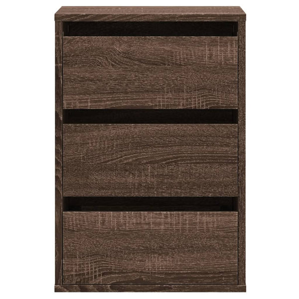 Kommode Braun Eichenoptik 40x41x58 cm