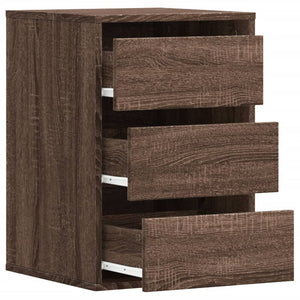 Kommode Braun Eichenoptik 40x41x58 cm