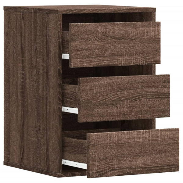 Kommode Braun Eichenoptik 40x41x58 cm