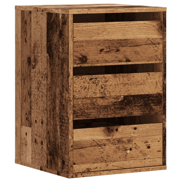 Kommode Altholz-Optik, 40x41x58 cm
