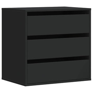 Schwarze Kommode 60x41x58 cm
