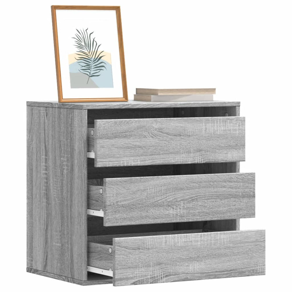 Kommode Grau Sonoma 60x41x58cm
