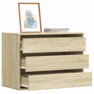Kommode Sonoma-Eiche 80 cm