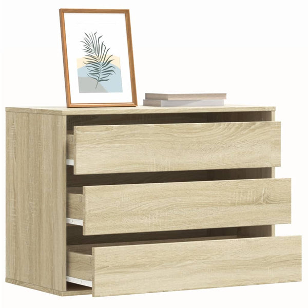 Kommode Sonoma-Eiche 80 cm