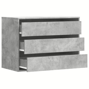 Kommode Betongrau 80x41x58 cm