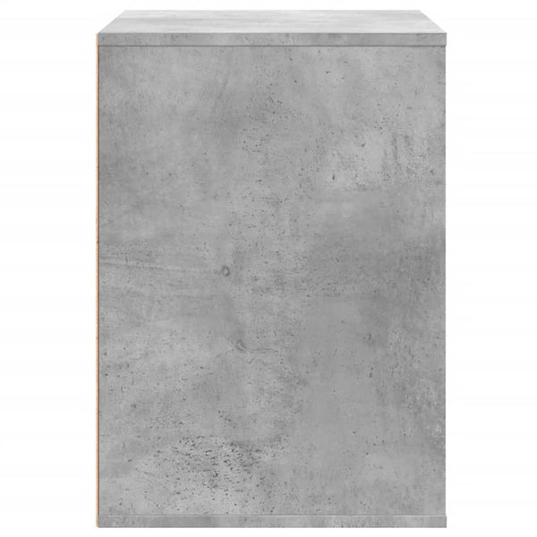 Kommode Betongrau 80x41x58 cm